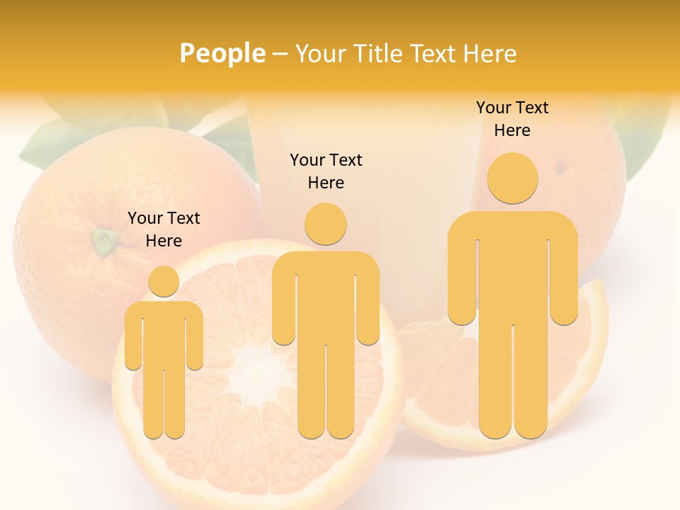 Isolated Cut Nobody PowerPoint Template