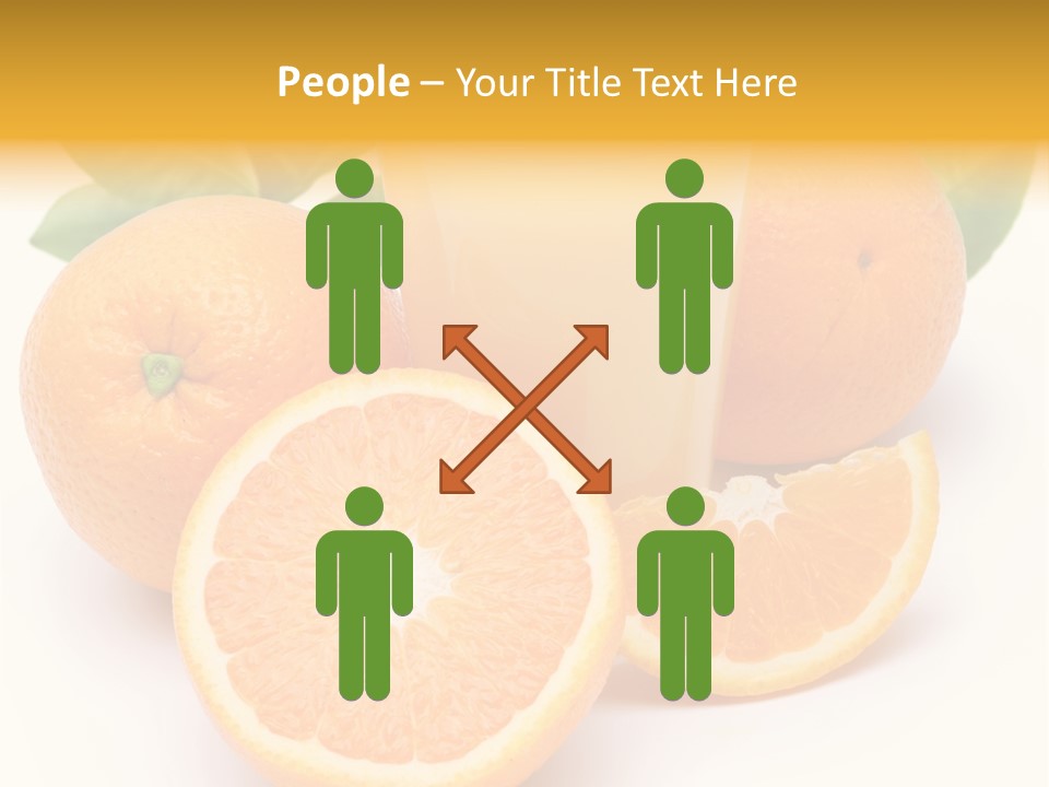 Isolated Cut Nobody PowerPoint Template