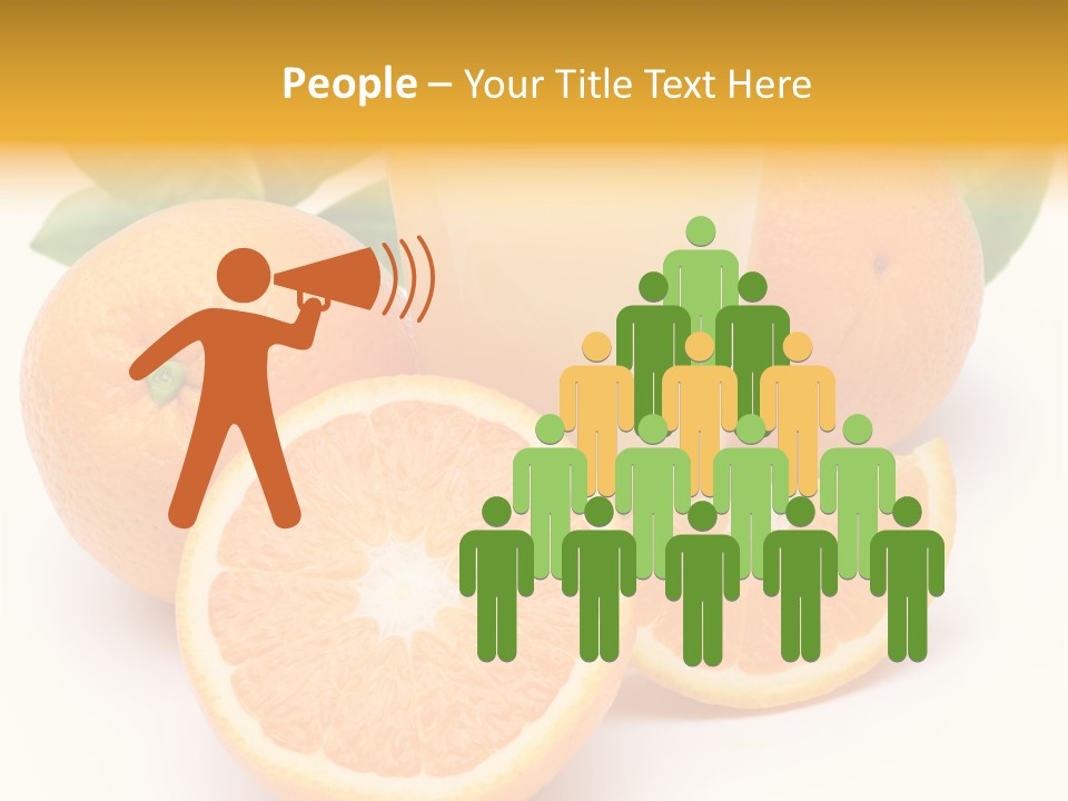 Isolated Cut Nobody PowerPoint Template