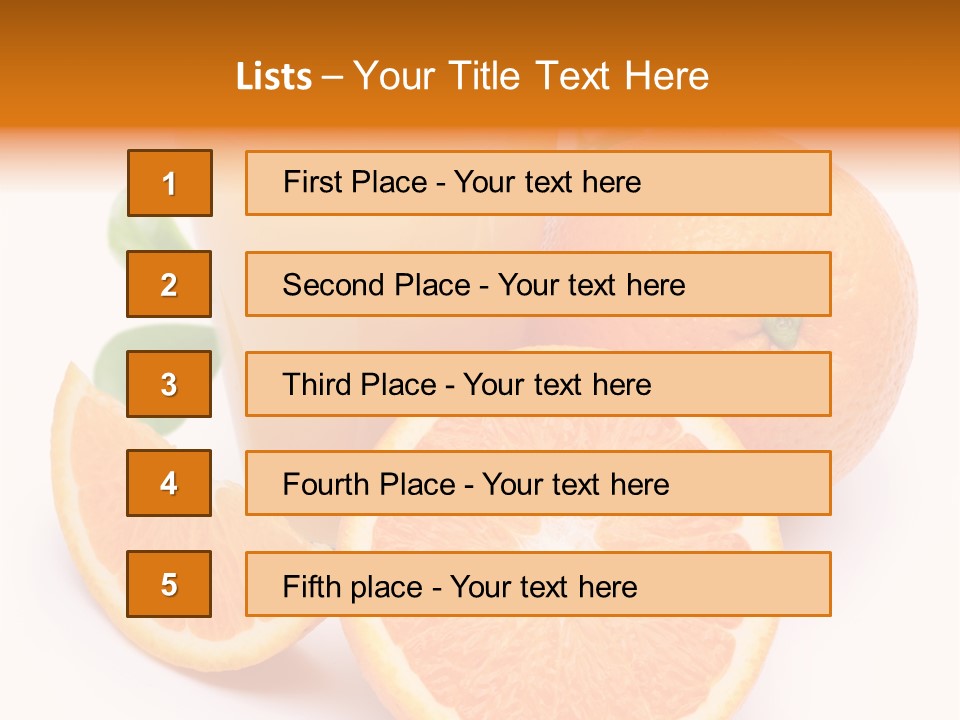 Sweet Slice Vegetarian PowerPoint Template