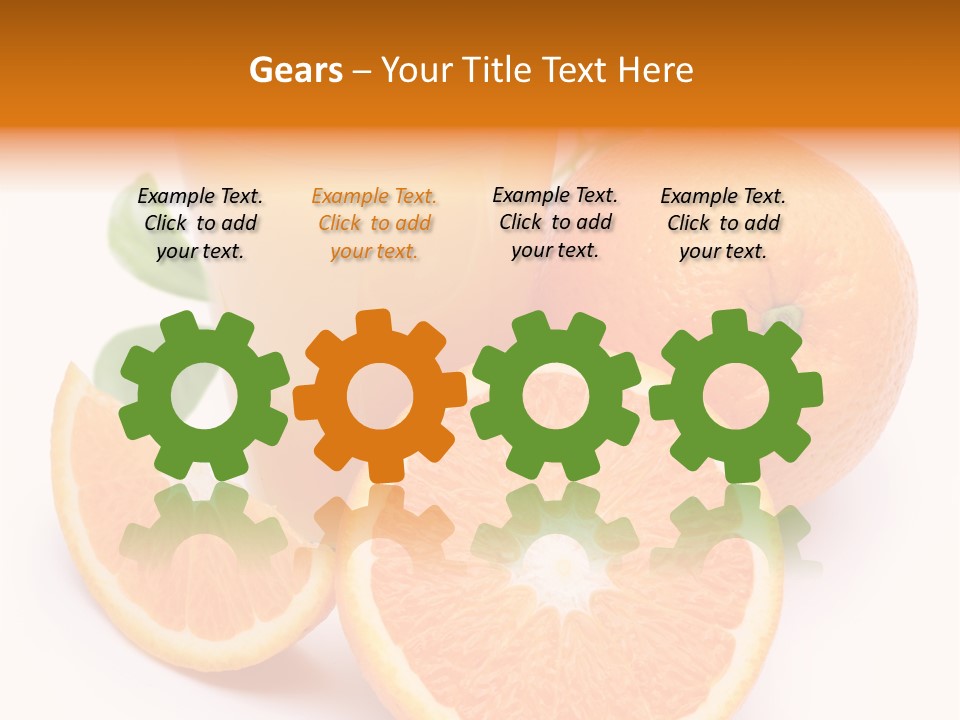 Sweet Slice Vegetarian PowerPoint Template