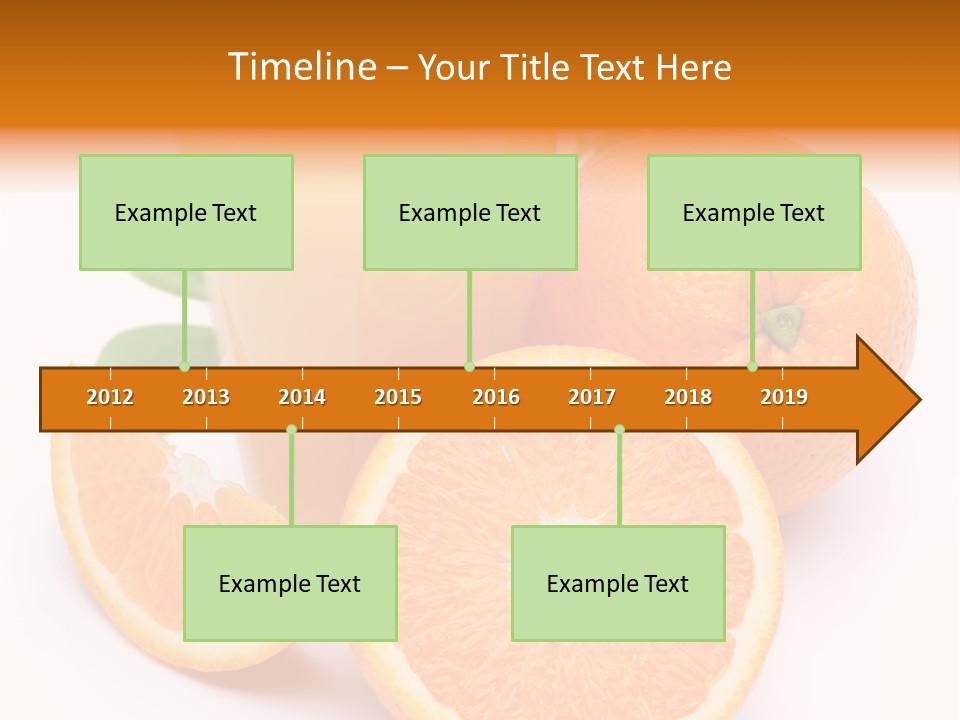 Sweet Slice Vegetarian PowerPoint Template