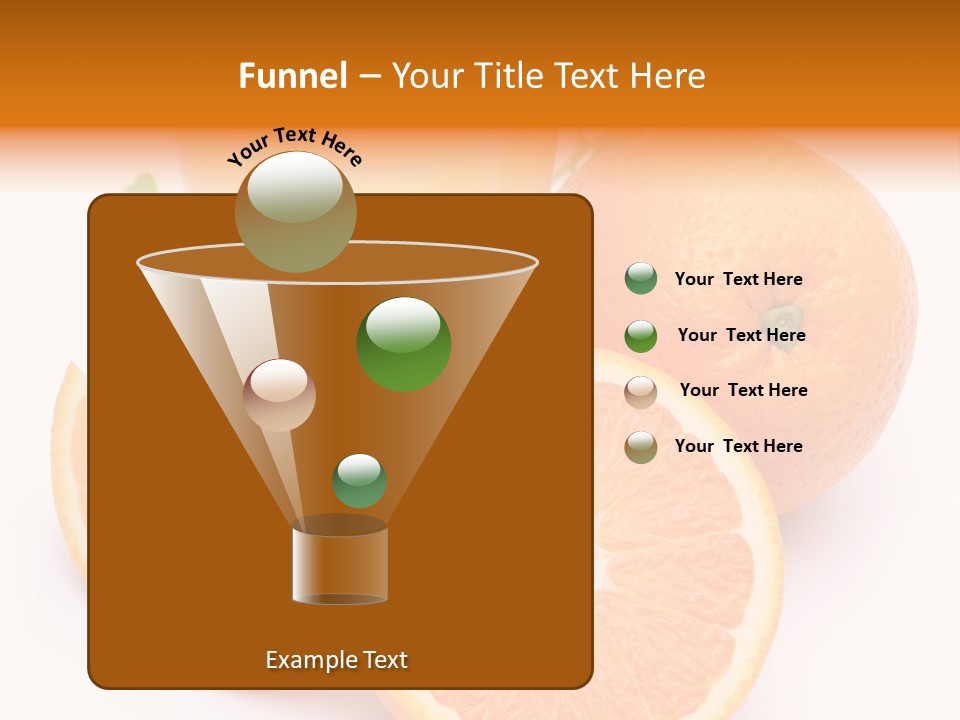 Sweet Slice Vegetarian PowerPoint Template
