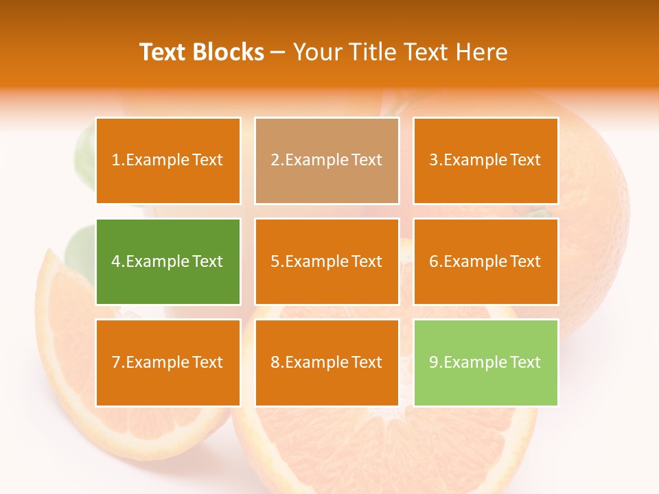 Sweet Slice Vegetarian PowerPoint Template
