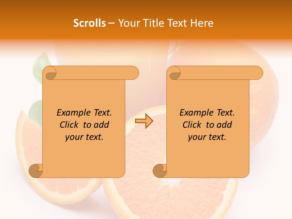 Sweet Slice Vegetarian PowerPoint Template