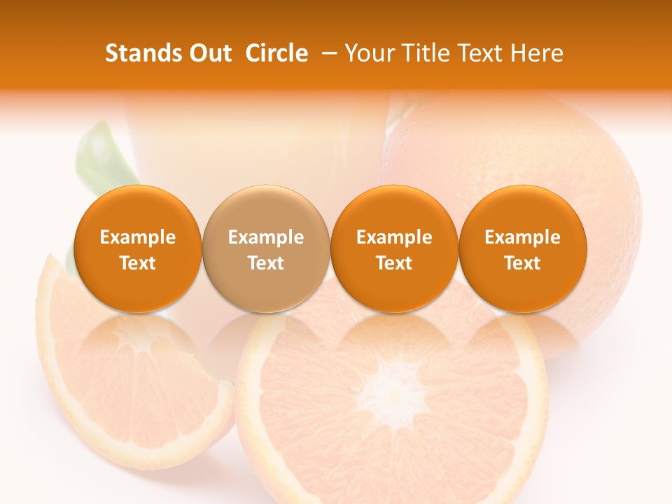 Sweet Slice Vegetarian PowerPoint Template
