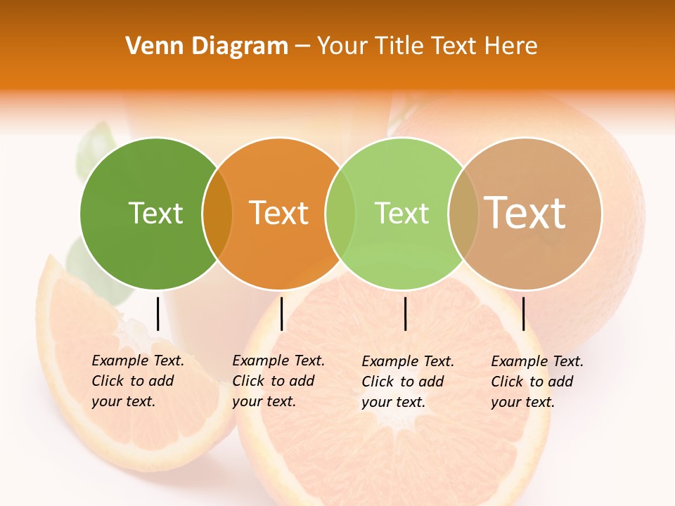 Sweet Slice Vegetarian PowerPoint Template