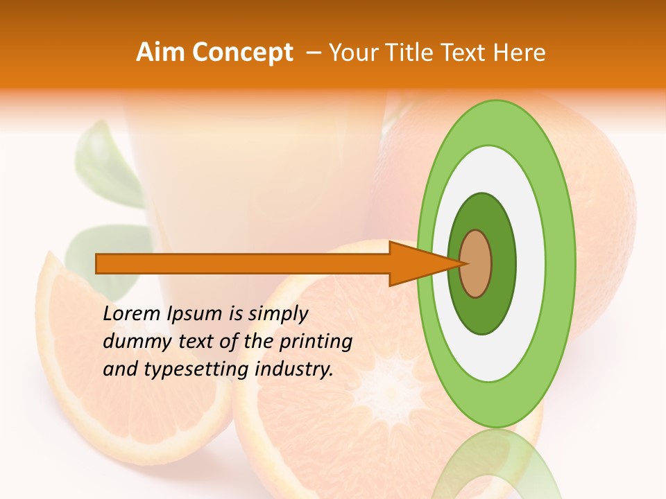 Sweet Slice Vegetarian PowerPoint Template