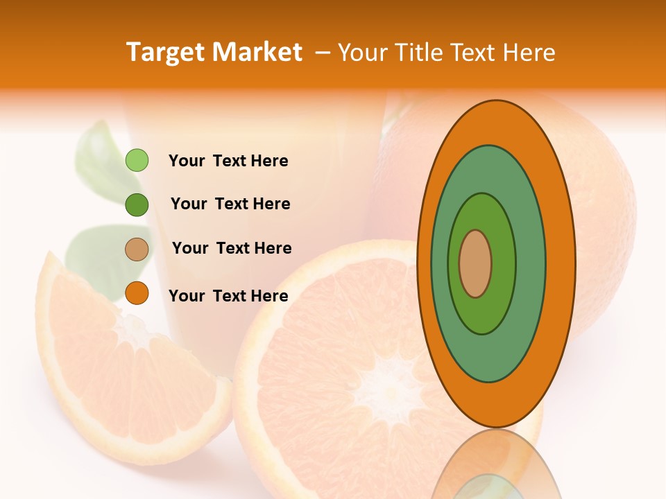 Sweet Slice Vegetarian PowerPoint Template