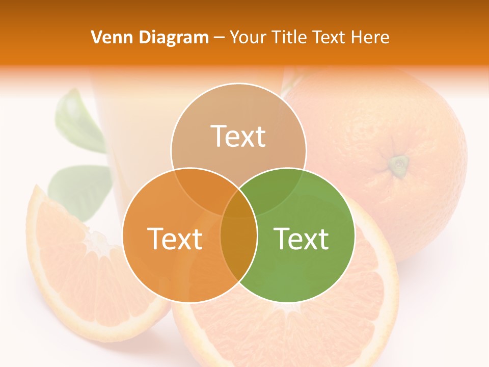 Sweet Slice Vegetarian PowerPoint Template