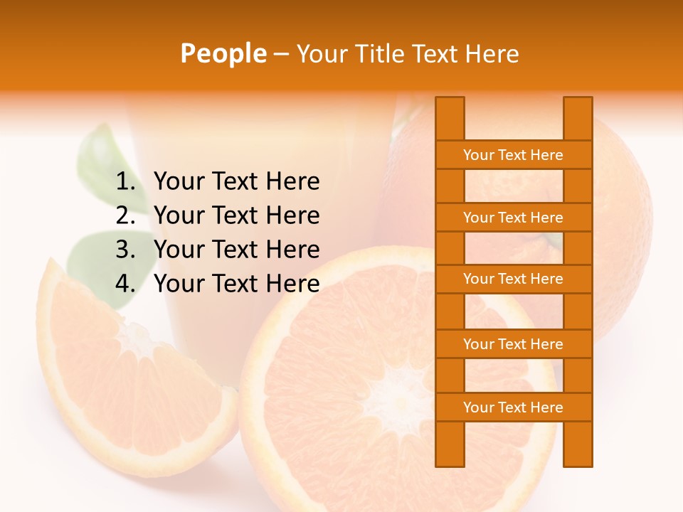 Sweet Slice Vegetarian PowerPoint Template