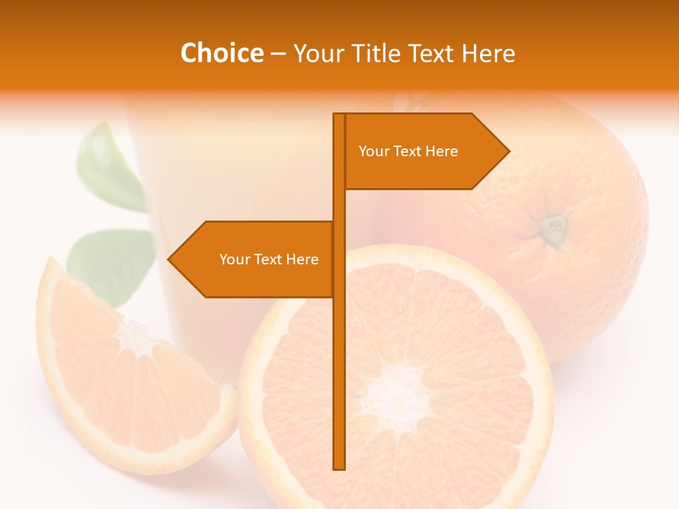 Sweet Slice Vegetarian PowerPoint Template