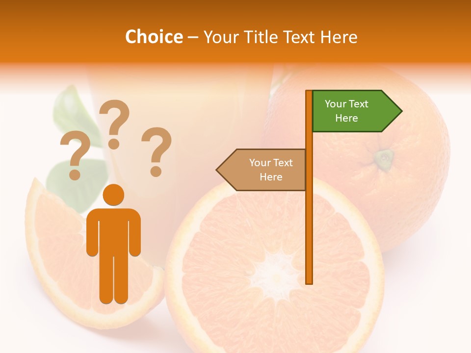 Sweet Slice Vegetarian PowerPoint Template