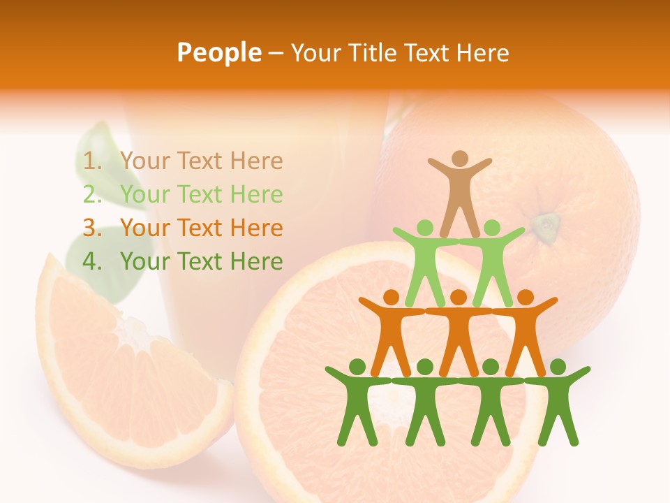Sweet Slice Vegetarian PowerPoint Template