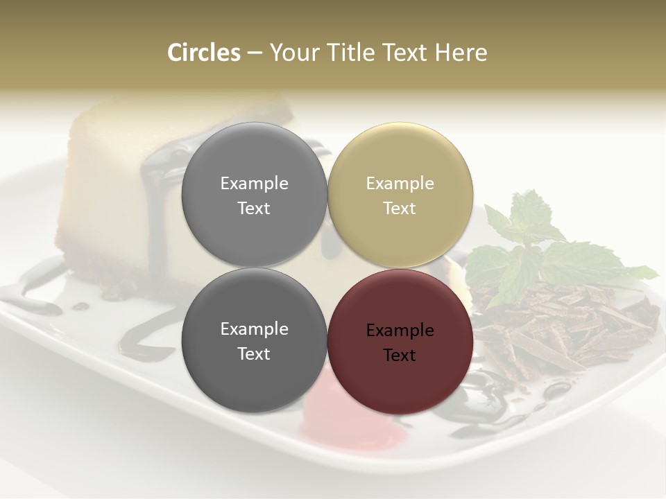 Sweet Enjoyment Chocolate PowerPoint Template