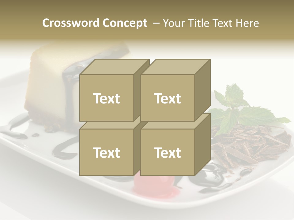 Sweet Enjoyment Chocolate PowerPoint Template