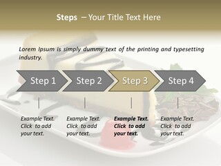 Sweet Enjoyment Chocolate PowerPoint Template