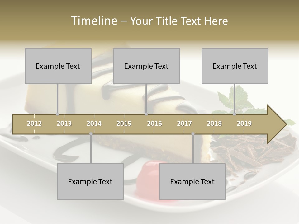 Sweet Enjoyment Chocolate PowerPoint Template
