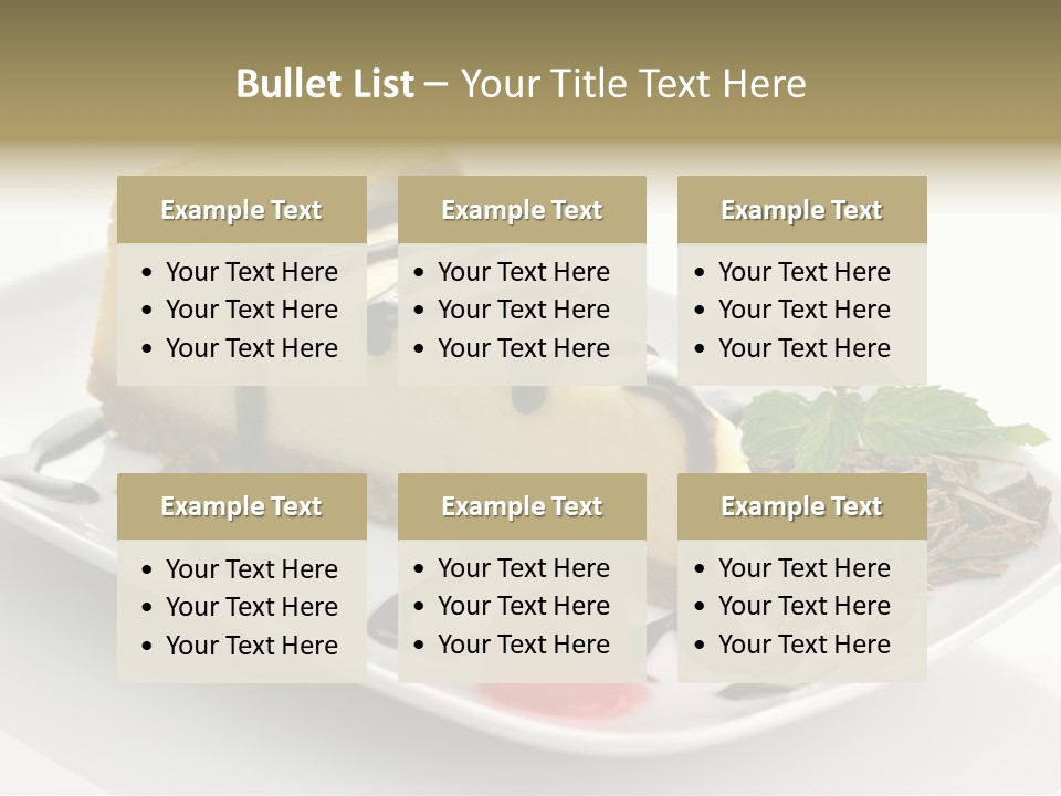 Sweet Enjoyment Chocolate PowerPoint Template