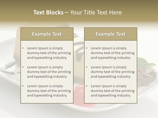 Sweet Enjoyment Chocolate PowerPoint Template