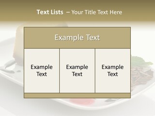 Sweet Enjoyment Chocolate PowerPoint Template
