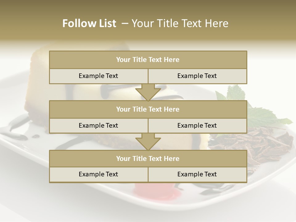 Sweet Enjoyment Chocolate PowerPoint Template