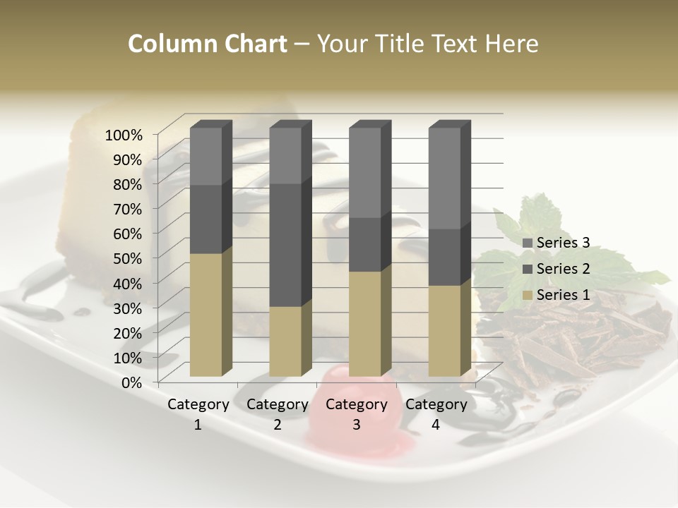 Sweet Enjoyment Chocolate PowerPoint Template