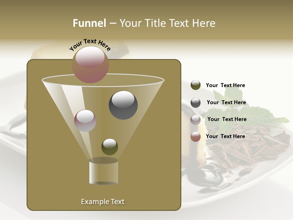 Sweet Enjoyment Chocolate PowerPoint Template