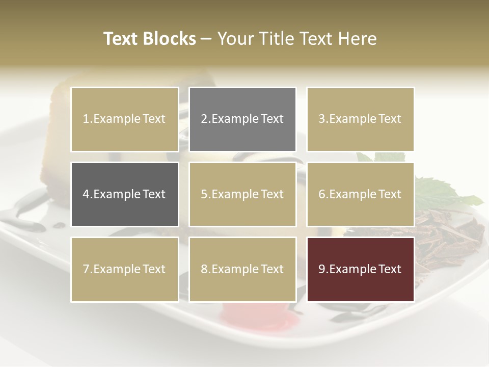 Sweet Enjoyment Chocolate PowerPoint Template