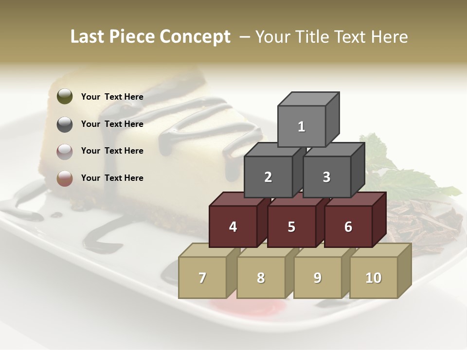 Sweet Enjoyment Chocolate PowerPoint Template