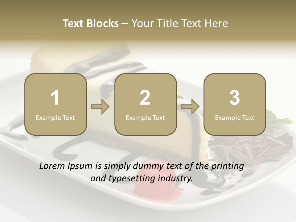 Sweet Enjoyment Chocolate PowerPoint Template