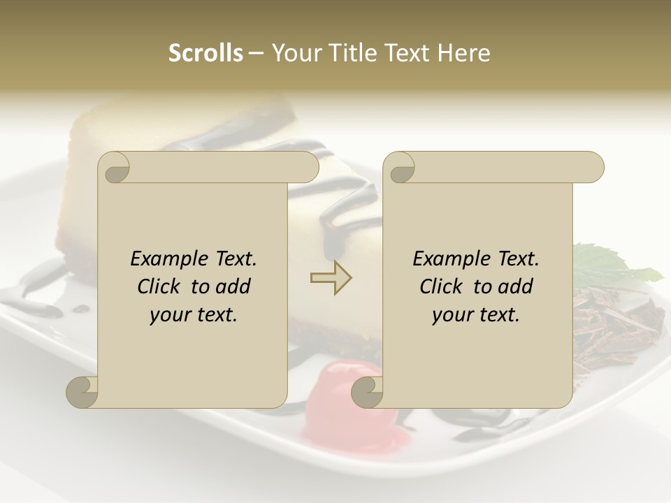 Sweet Enjoyment Chocolate PowerPoint Template