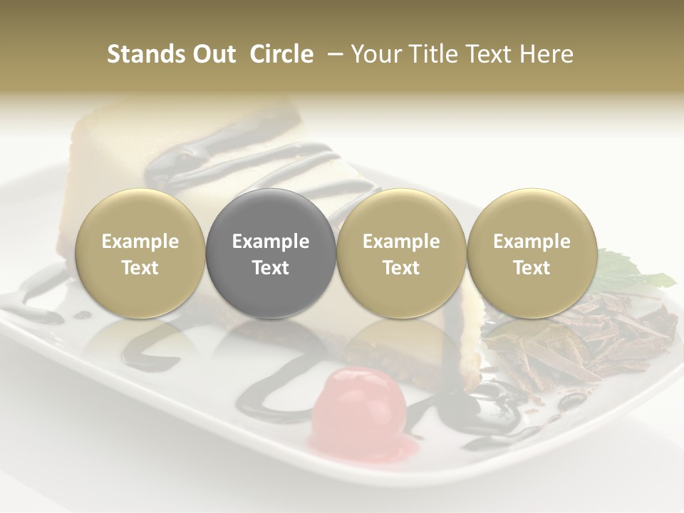 Sweet Enjoyment Chocolate PowerPoint Template