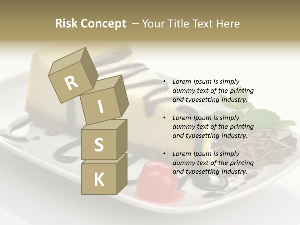 Sweet Enjoyment Chocolate PowerPoint Template