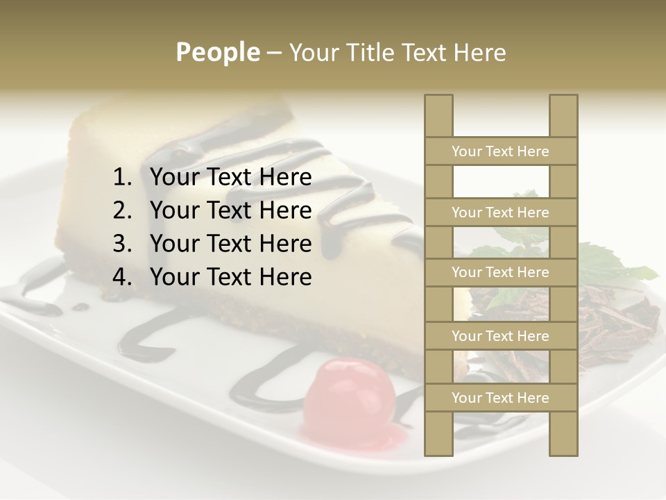 Sweet Enjoyment Chocolate PowerPoint Template