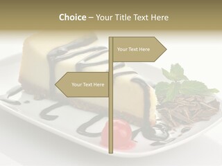 Sweet Enjoyment Chocolate PowerPoint Template