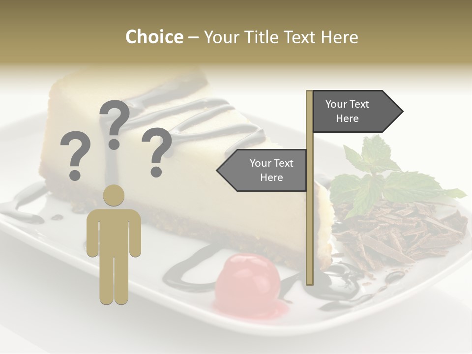 Sweet Enjoyment Chocolate PowerPoint Template