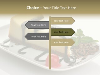 Sweet Enjoyment Chocolate PowerPoint Template