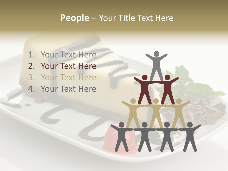 Sweet Enjoyment Chocolate PowerPoint Template