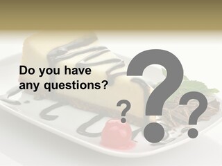 Sweet Enjoyment Chocolate PowerPoint Template