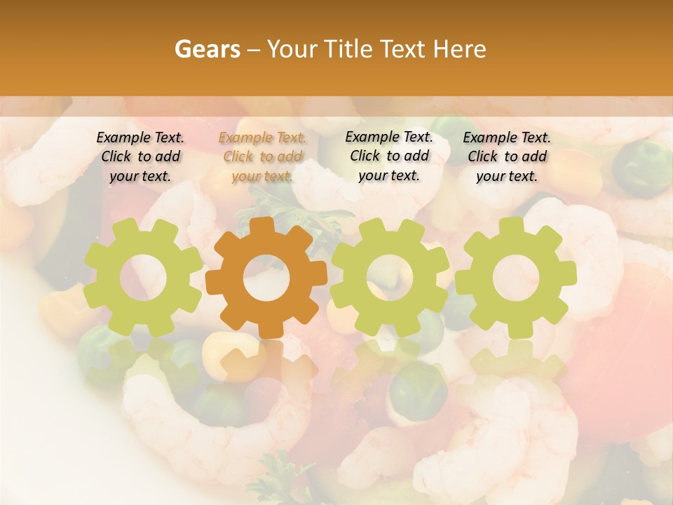 Salad Nutrition Healthy PowerPoint Template