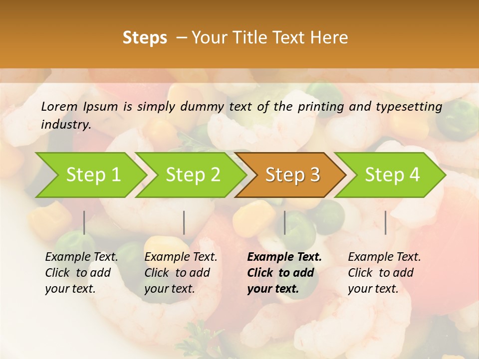 Salad Nutrition Healthy PowerPoint Template