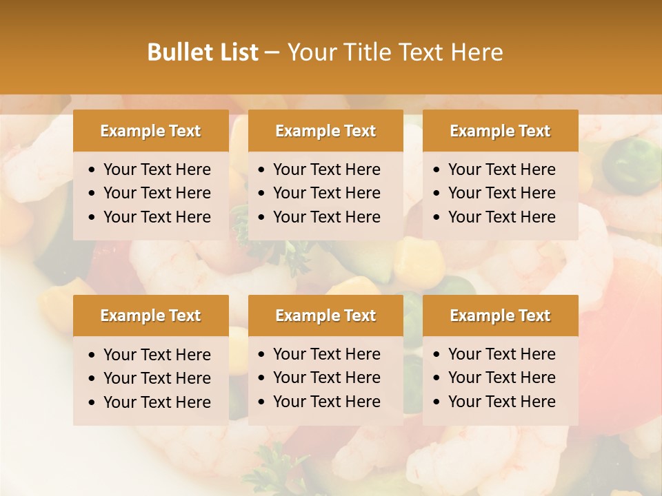 Salad Nutrition Healthy PowerPoint Template