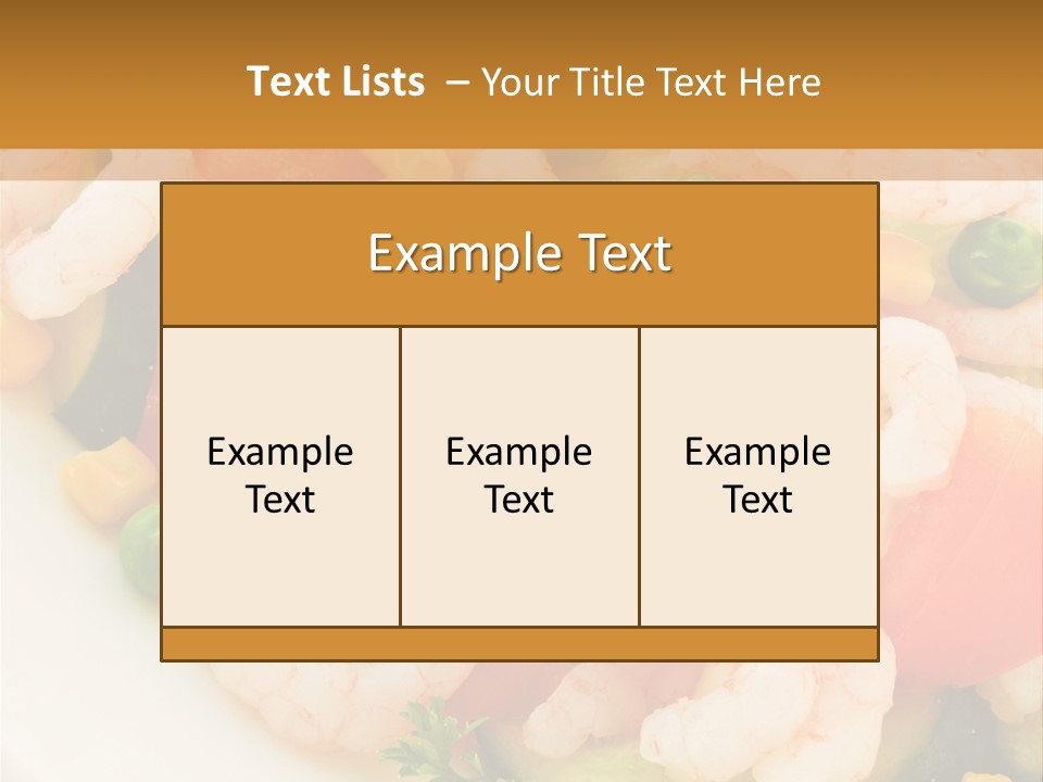 Salad Nutrition Healthy PowerPoint Template