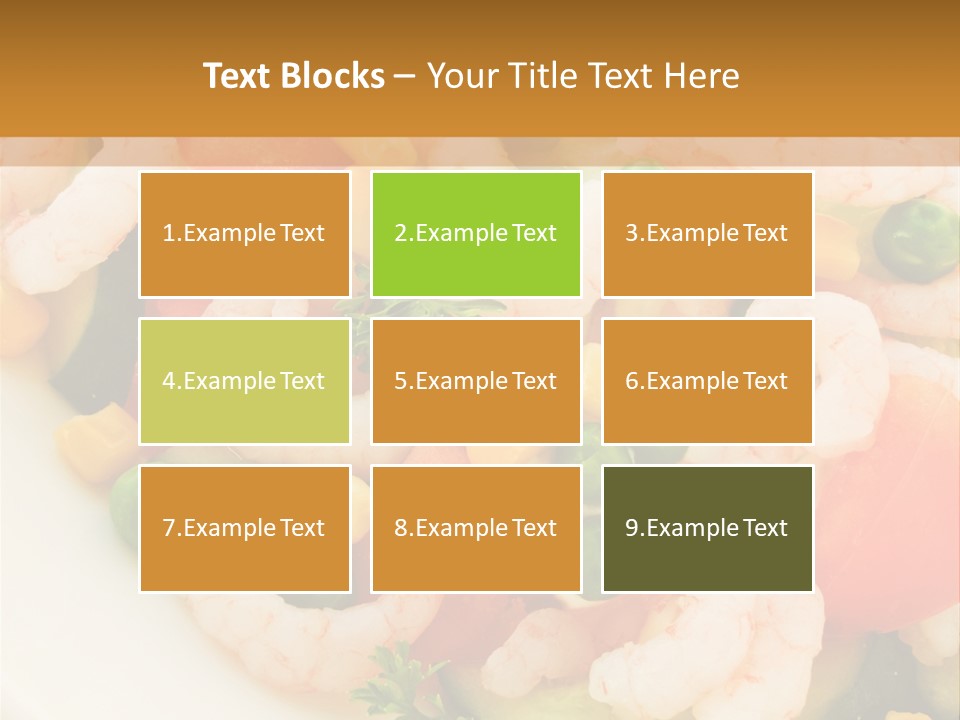 Salad Nutrition Healthy PowerPoint Template