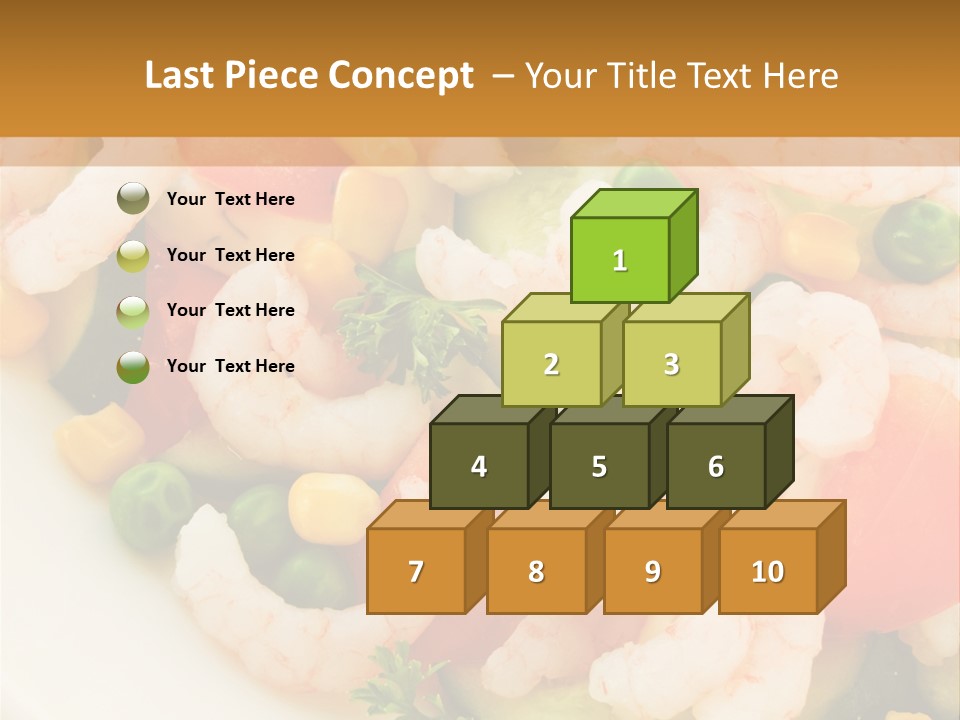 Salad Nutrition Healthy PowerPoint Template