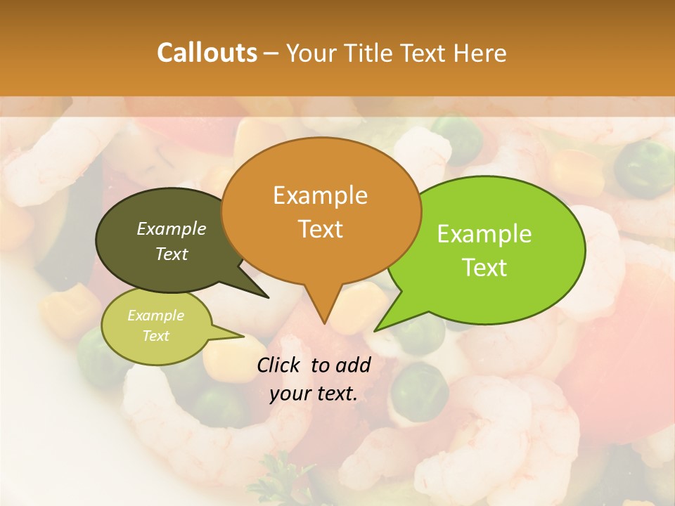 Salad Nutrition Healthy PowerPoint Template