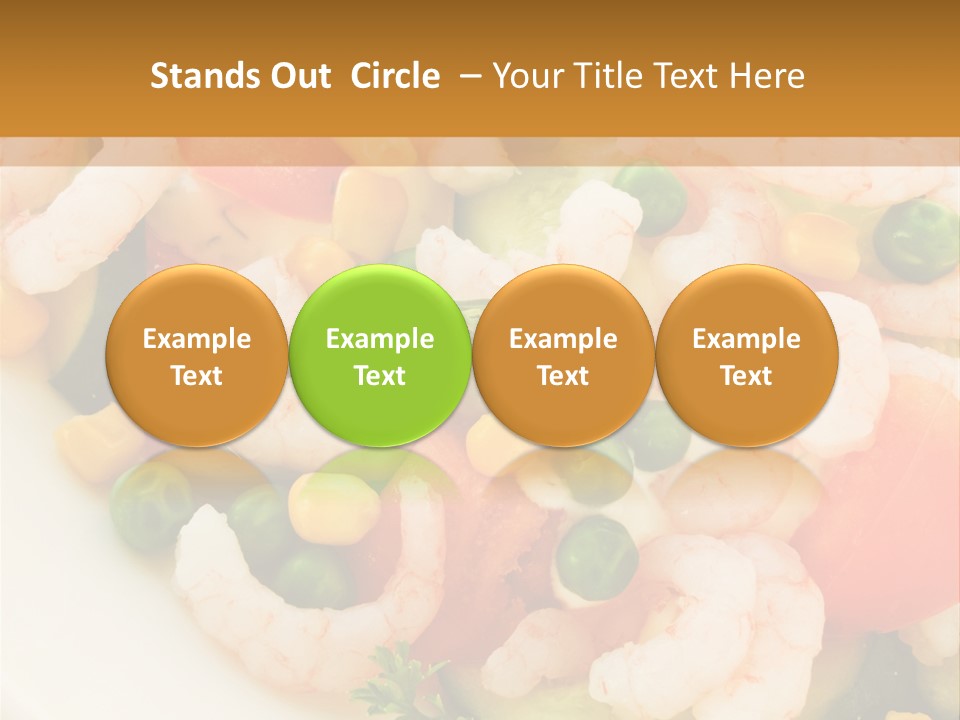 Salad Nutrition Healthy PowerPoint Template