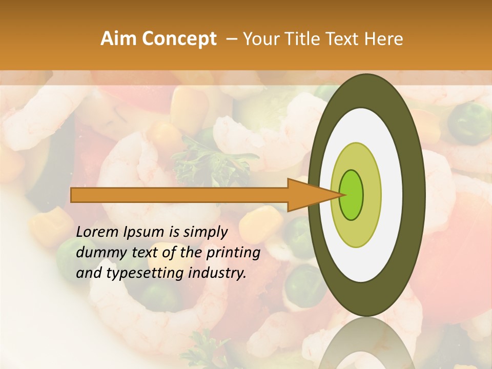 Salad Nutrition Healthy PowerPoint Template