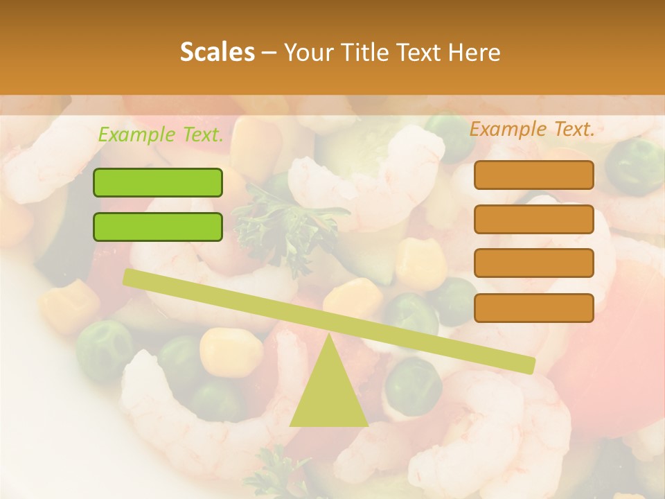 Salad Nutrition Healthy PowerPoint Template